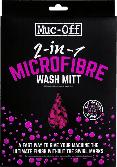 MUC-OFF 2in1 microfibre wash mitt