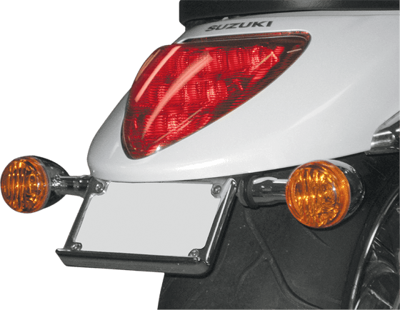 BA-3181-00 BARON stealth license plate kit with rear led frame