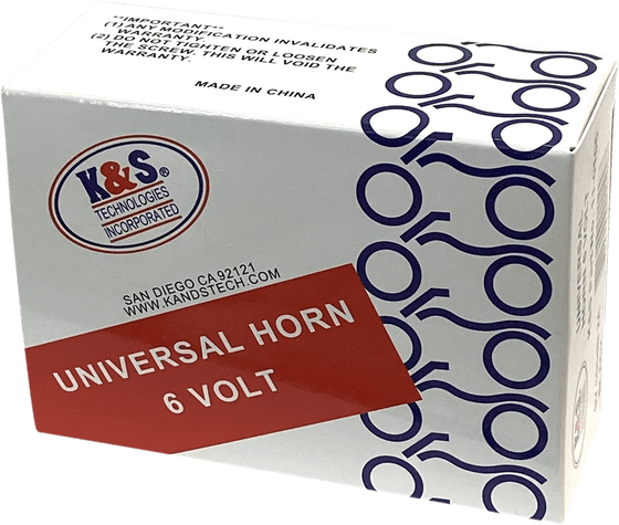 K&S TECHNOLOGIES universal black horn