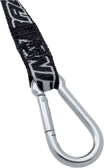 MOOSE RACING carabiner tie-down 7' black