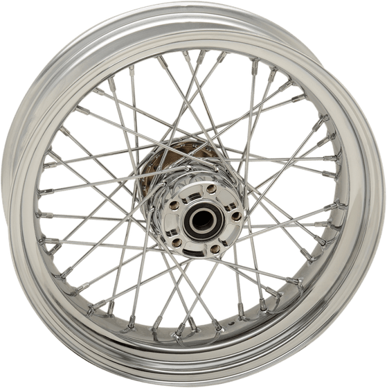 64409 DRAG SPECIALTIES chrome spoked rear wheel - 17" x 4.5"