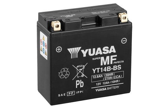 YT14B-BS(CP) YUASA maintenance-free replacement battery