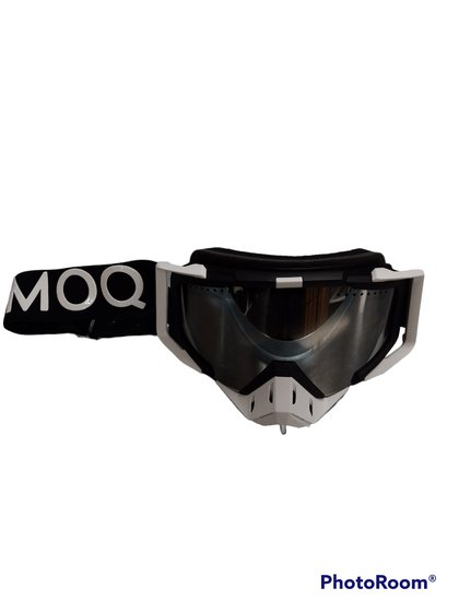 AMOQ amoq aster snow goggles black-white silver mirror