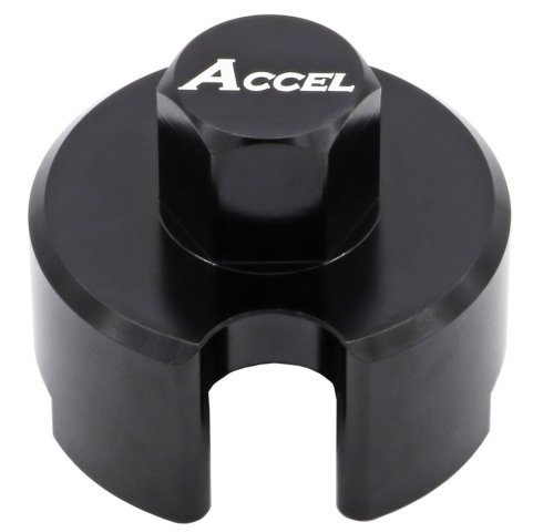 FCT-04 ACCEL front suspension upper nut disassembly key