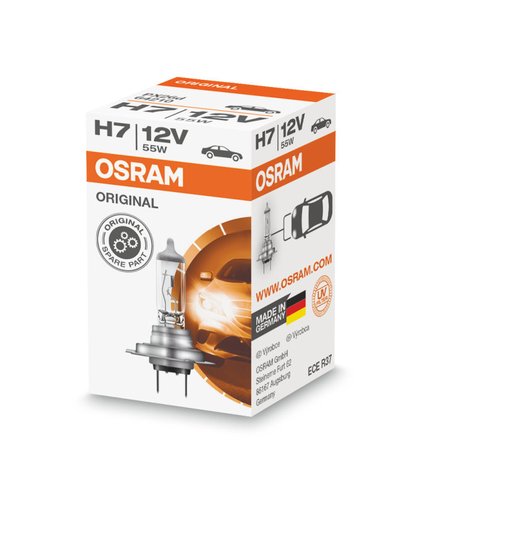 OSRAM h7 12v 55w px26d original halogen bulb