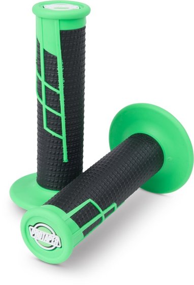 Pro Taper protaper grips clampon 1/2 waffle neon green/black