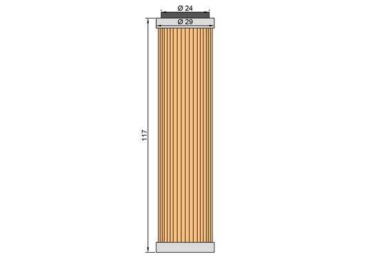 151400 TWIN AIR air filter foam twa