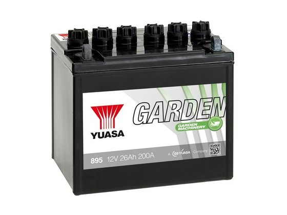 YUASA yuasa battery 895 12v 26ah garden (wc) note: pallet cargo (34)