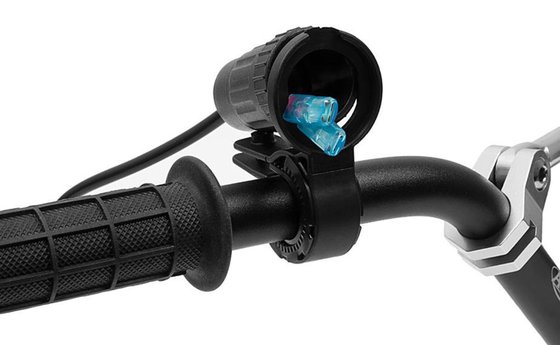 BIKETEC handlebar-mounted usb and cigarette lighter adapter