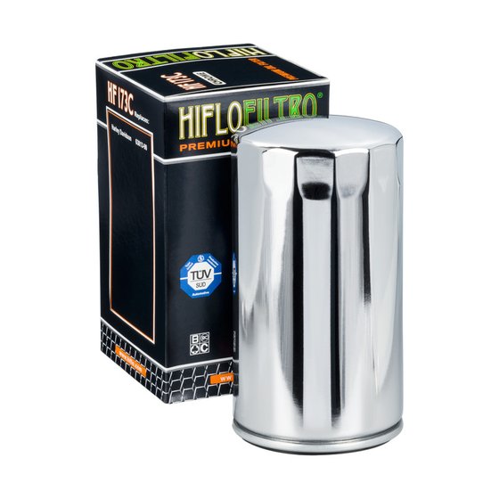 20-HF173C Hiflofiltro hiflo oil filter hf173c chrome