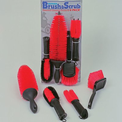 OXFORD motorcycle brush scrap 4 pack