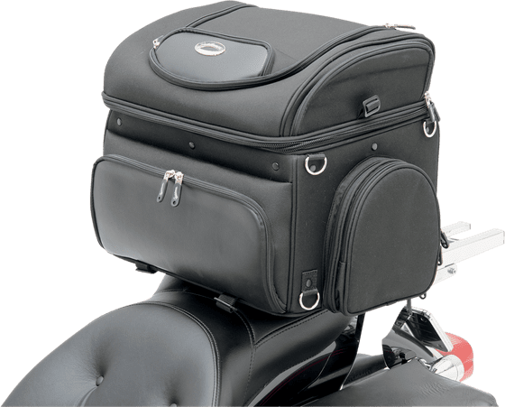 SADDLEMEN pet carrier synthetic leather black