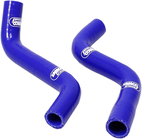 YAM-67-BL SAMCO SPORT silicone radiator hose kit in blue for yamaha