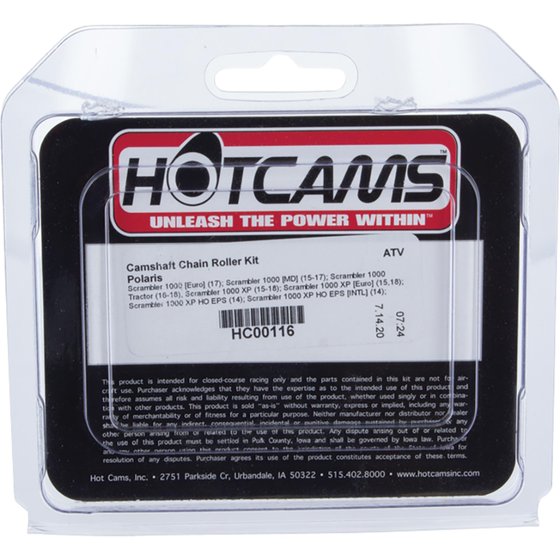 HC00116 Hot Cams camshaft chain roller kit