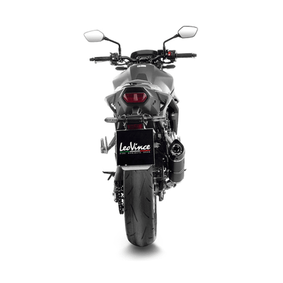 14430EB LEOVINCE lv one evo black edition slip-on muffler