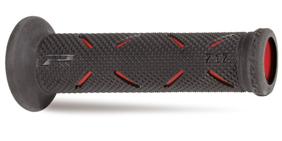 PRO GRIP dual density road grips - black/orange (open end)