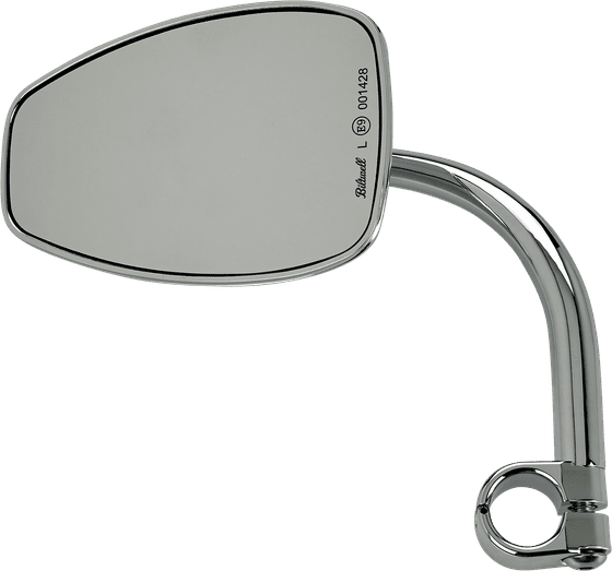 BILTWELL t-drop mirror with mount for 7/8 inch handlebars