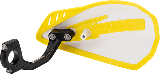 CYCRA cyclone handguards white/yellow