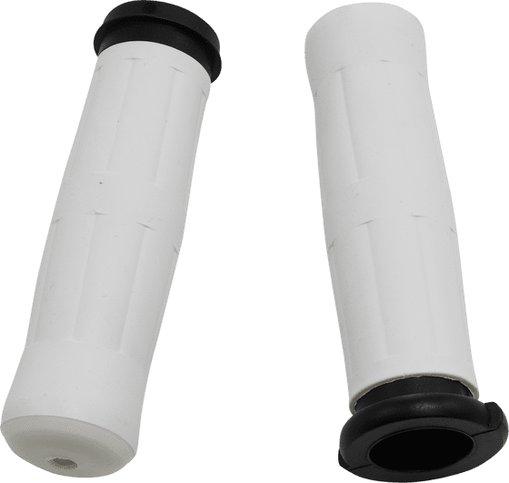 OLD-69-WHITE-FL AVON GRIPS old school white handlebar grips