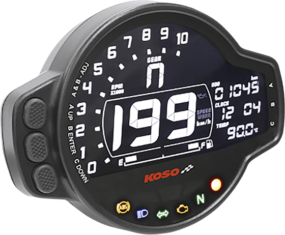 KOSO NORTH AMERICA multifunction gauge ms-01