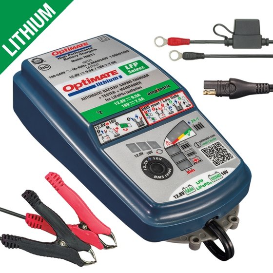 TECMATE optimate lithium lfp battery charger