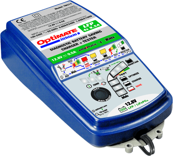 TECMATE optimate lithium lfp battery charger