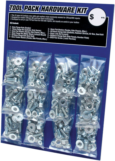 MOTION PRO hardware kit zinc 12pk