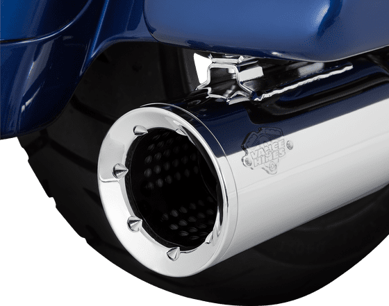 VANCE & HINES pro-p chrome exhaust system for harley davidson 2017+ fl models