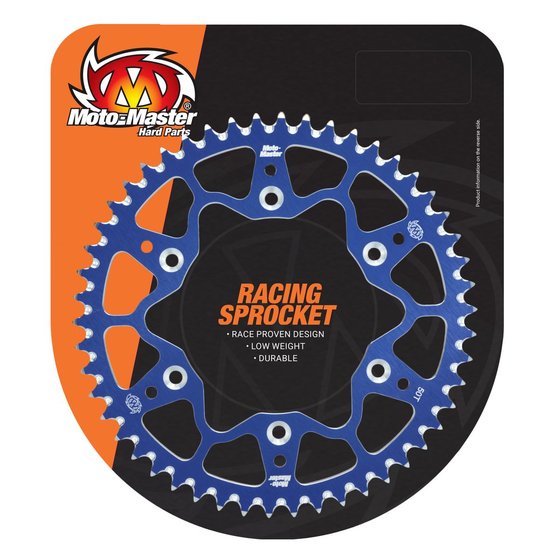 273-620332448 MOTO-MASTER motomaster 7075 series alu sprocket (blue, 420-48t) yamaha: yz65 2018>