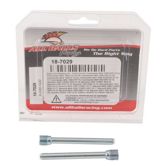 18-7029 All Balls brake pad retaining pin - front