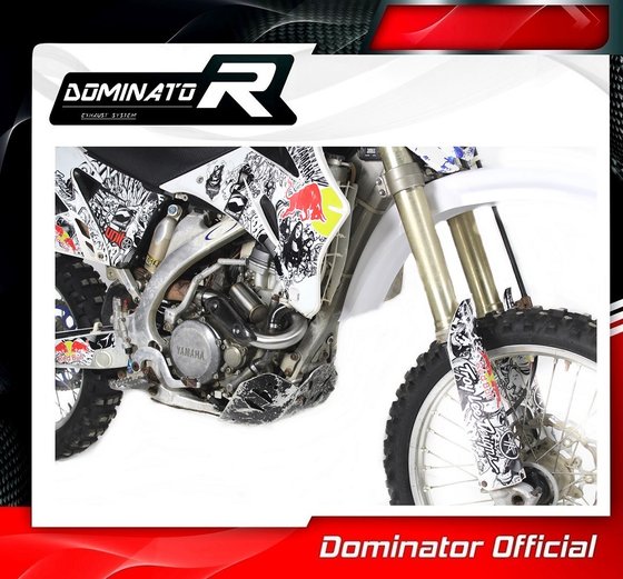 YA085DH Dominator exhaust header pipe with powerbomb