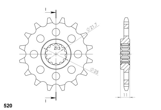 21603-14 Supersprox supersprox / jt front sprocket 1581.14