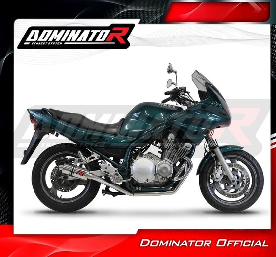 YA016DFSC Dominator full exhaust system collector silencer gp1 + db killer