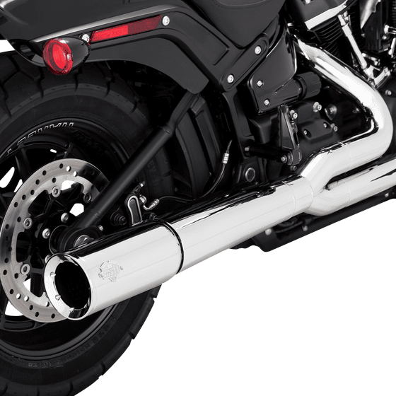 VANCE & HINES pro-p chrome exhaust system for harley davidson 2018 and newer models