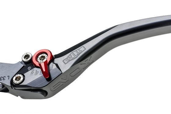 RBKA12/R EVO TITAX evo black/red brake lever