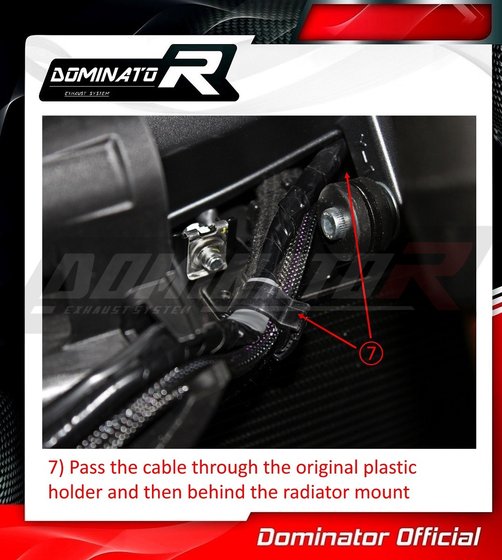 YA130DF-S Dominator full exhaust system ex hp3 low level