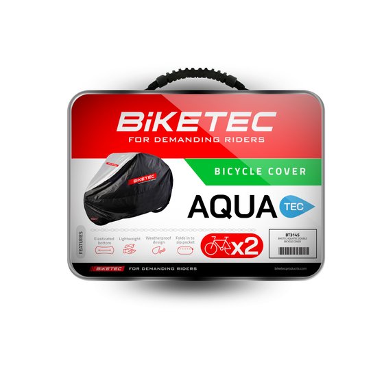 BIKETEC waterproof aquatec cover for two bicycles