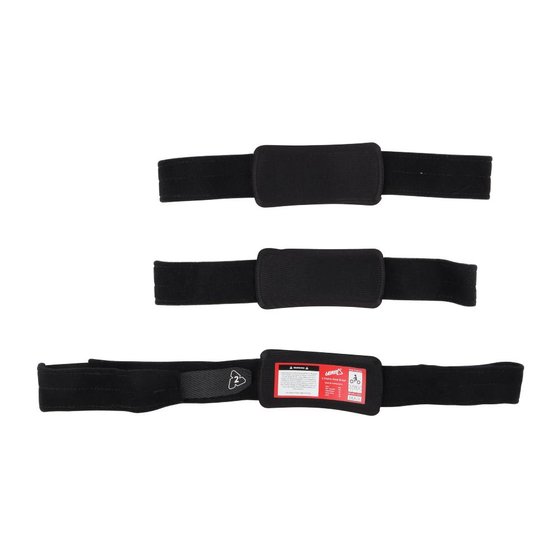 LEATT z-frame knee brace straps