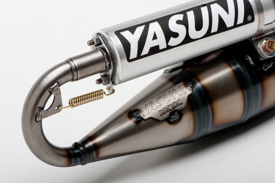 TUB307C YASUNI carbon 2-stroke scooter exhaust system