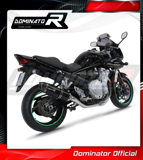 SU103DFBL-S Dominator full exhaust system silencer hp1 black