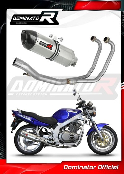 SU074DFSF-S Dominator full exhaust system silencer hp1