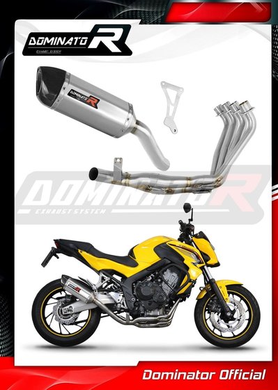 HO112DF-S Dominator full exhaust system silencer hp1