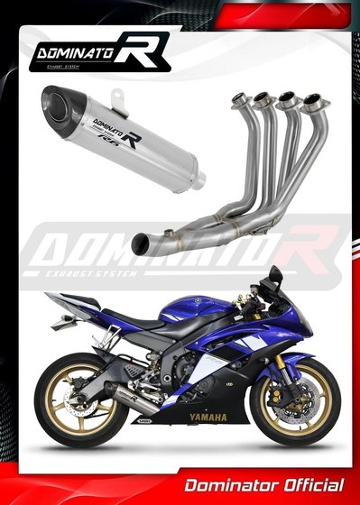 YA143DF-S Dominator full exhaust system silencer hp8