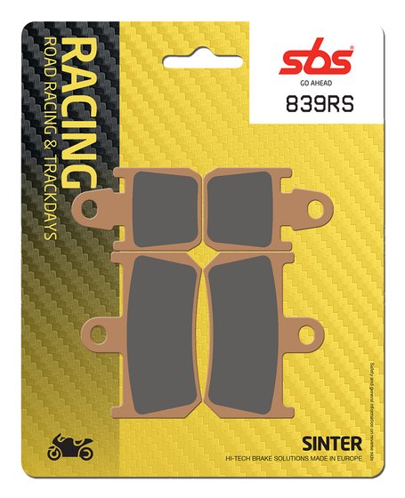 23-839RS SBS sbs brakepads racing sintered