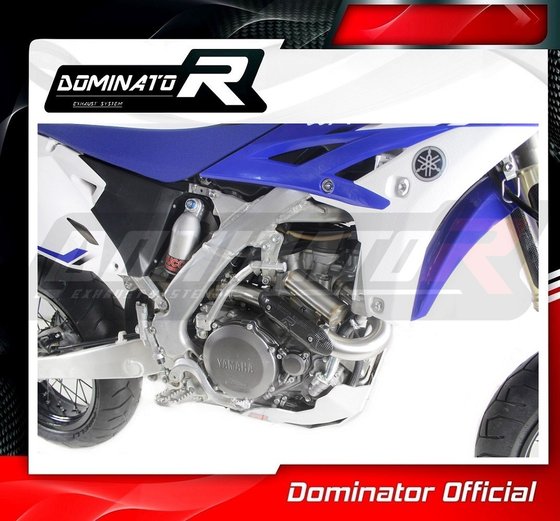 YA100DH Dominator exhaust header pipe with powerbomb