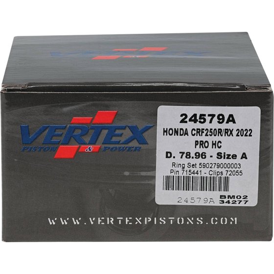 24579 Vertex forged high compression piston kit