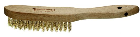 STAHLWILLE brass wire brush (280mm)