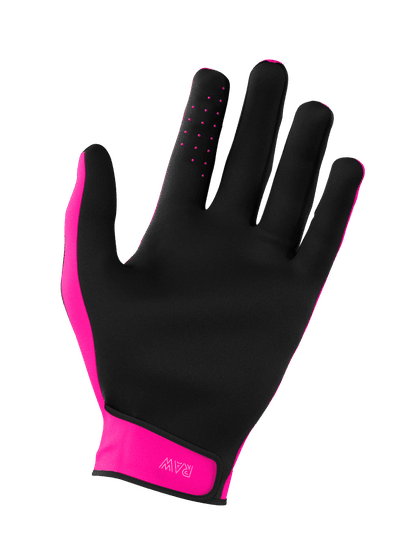 SHOT gloves raw pink