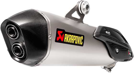 S-B6SO7-HZAAT AKRAPOVIC titanium slip-on muffler for c650 sport (2016-2017)