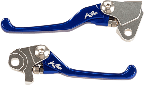 34.103.0.BL KITE blue clutch and brake lever set for yamaha yz